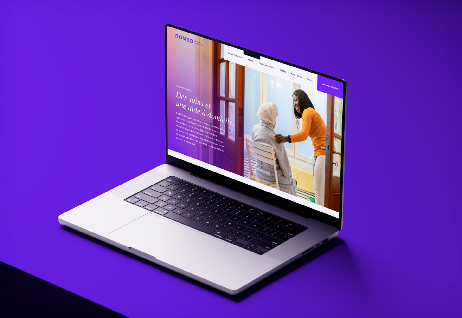 Notre nouveau site web